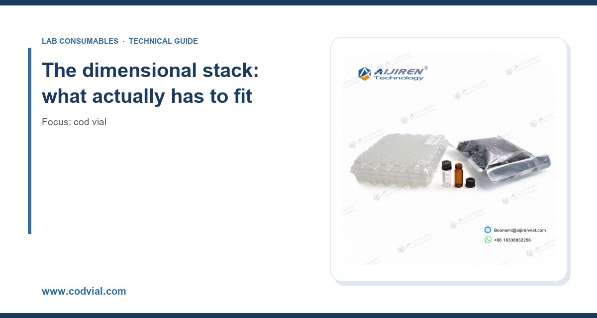 The dimensional stack: what actually has to fit