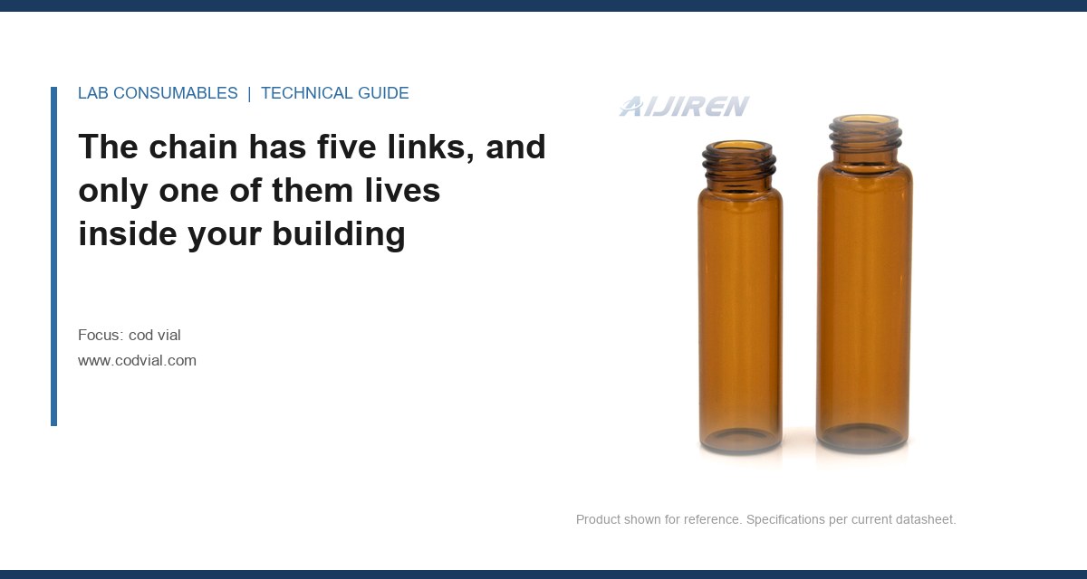 The chain has five links, and only one of them lives inside your building